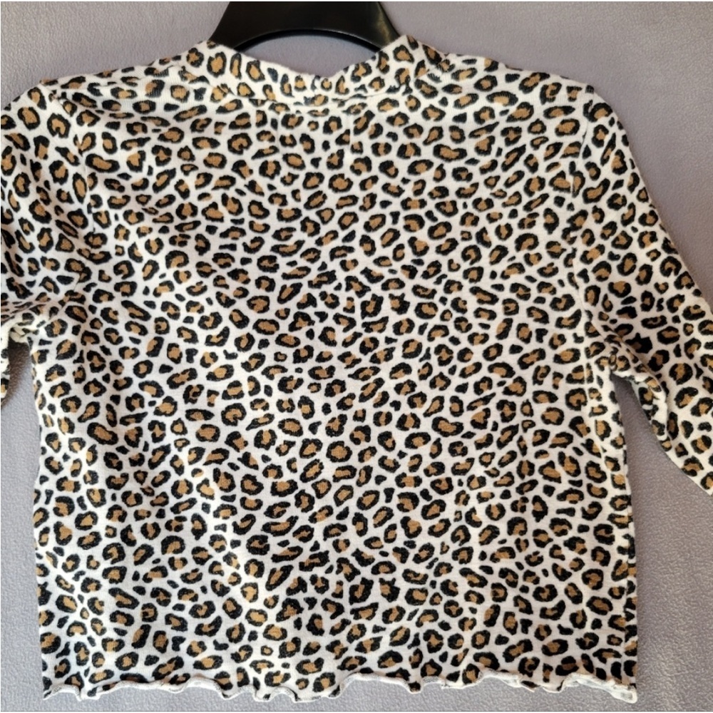 Old Navy Animal Print Button-Up Cardigan - Picture 5 of 6